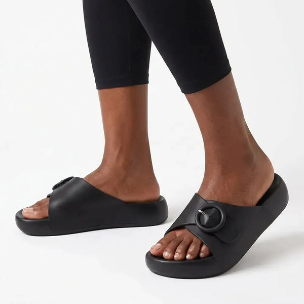 Soft Style by Hush Puppies Priya Sandal - Black