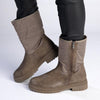 Soft Style by Hush Puppies Rochelle Ankle Boot - Dark Taupe-Soft Style by Hush Puppies-Buy shoes online