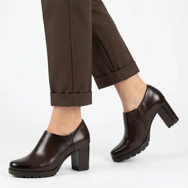 Soft Style by Hush Puppies Romney Platform Court - Chocolate