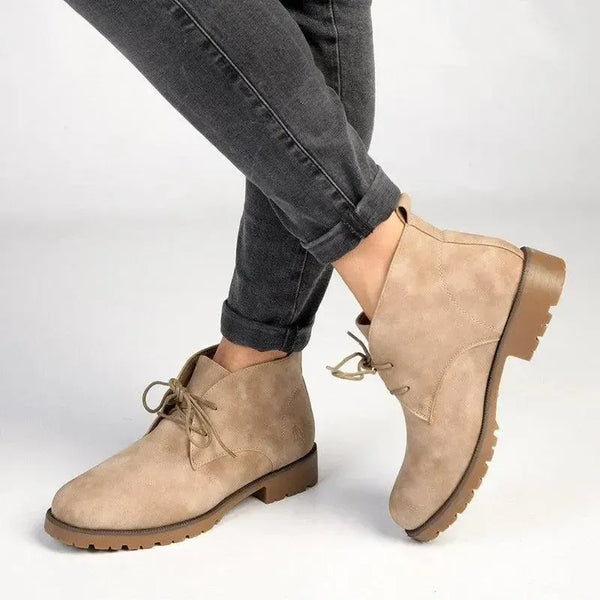 Soft Style by Hush Puppies Sam Ankle Bootie - Sand