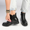 Soft Style by Hush Puppies Samcha Gusset Boot - Black-Soft Style by Hush Puppies-Buy shoes online