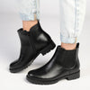 Soft Style by Hush Puppies Samcha Gusset Boot - Black-Soft Style by Hush Puppies-Buy shoes online