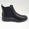 Soft Style by Hush Puppies Sedi Leather Ankle Boot - Black-Soft Style by Hush Puppies-Buy shoes online