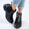 Soft Style by Hush Puppies Sedi Leather Ankle Boot - Black-Soft Style by Hush Puppies-Buy shoes online