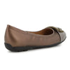 Soft Style by Hush Puppies Soft Brigitte Metal Trim Flats - Bronze