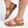 Soft Style by Hush Puppies Soft Irma Sandals - Tan-Soft Style by Hush Puppies-Buy shoes online