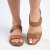 Soft Style by Hush Puppies Soft Irma Sandals - Tan-Soft Style by Hush Puppies-Buy shoes online