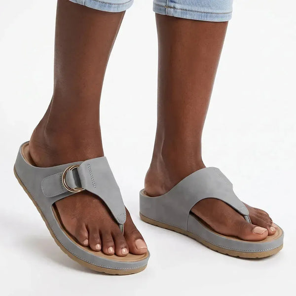 Soft Style by Hush Puppies Tanya Sandal - Dusty Blue
