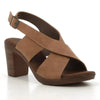 Soft Style by Hush Puppies Tharin Block Sandal Heel - Taupe