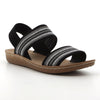 Soft Style by Hush Puppies Tomaya Strap Sandals - Black-Soft Style by Hush Puppies-Buy shoes online