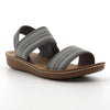 Soft Style by Hush Puppies Tomaya Strap Sandals - Grey-Soft Style by Hush Puppies-Buy shoes online