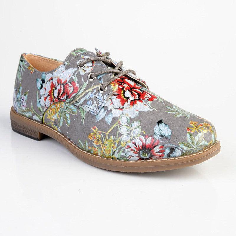 Soft Style by Hush Puppies Tyler Floral - Grey | Shoe Box Online Store