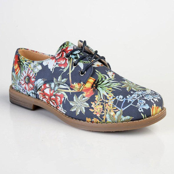 Soft Style by Hush Puppies Tyler Floral - Navy-Soft Style by Hush Puppies-Buy shoes online