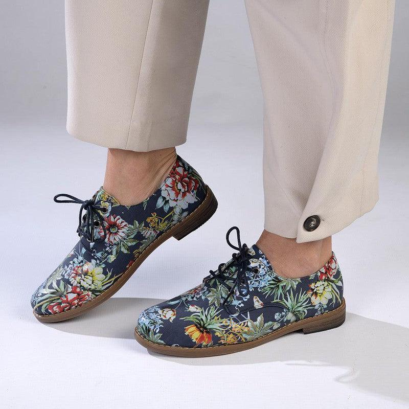 Soft Style by Hush Puppies Tyler Floral - Navy | Shoe Box Online Store