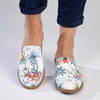 Soft Style by Hush Puppies Tylie Floral Slip on - White-Soft Style by Hush Puppies-Buy shoes online