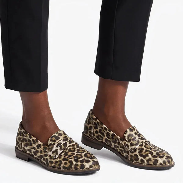 Soft Style by Hush Puppies Tysan Loafer With Saddle - Leopard