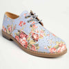 Soft Style by Hush Puppies Tywin Diamante Floral Shoe- Light Denim/Floral-Soft Style by Hush Puppies-Buy shoes online