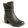 Soft Style by Hush Puppies Willow Ruched Boot - Black-Soft Style by Hush Puppies-Buy shoes online