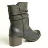 Soft Style by Hush Puppies Willow Ruched Boot - Black-Soft Style by Hush Puppies-Buy shoes online