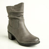 Soft Style by Hush Puppies Willow Ruched Boot - Grey-Soft Style by Hush Puppies-Buy shoes online