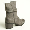 Soft Style by Hush Puppies Willow Ruched Boot - Grey-Soft Style by Hush Puppies-Buy shoes online