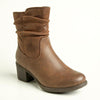 Soft Style by Hush Puppies Willow Ruched Boot - Taupe-Soft Style by Hush Puppies-Buy shoes online