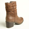 Soft Style by Hush Puppies Willow Ruched Boot - Taupe-Soft Style by Hush Puppies-Buy shoes online