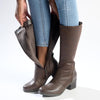 Soft Style by Hush Puppies Wilona Boot - Chocolate-Soft Style by Hush Puppies-Buy shoes online