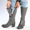 Soft Style by Hush Puppies Wilona Boot - Grey-Soft Style by Hush Puppies-Buy shoes online