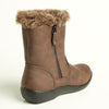 Soft Style by Hush Puppies Yukari Fur Collar Boot - Brown-Soft Style by Hush Puppies-Buy shoes online