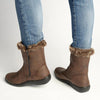 Soft Style by Hush Puppies Yukari Fur Collar Boot - Brown-Soft Style by Hush Puppies-Buy shoes online