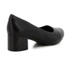 Soft Style by Hush Puppy Fynn Block Heel Court - Black