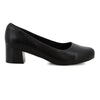 Soft Style by Hush Puppy Fynn Block Heel Court - Black