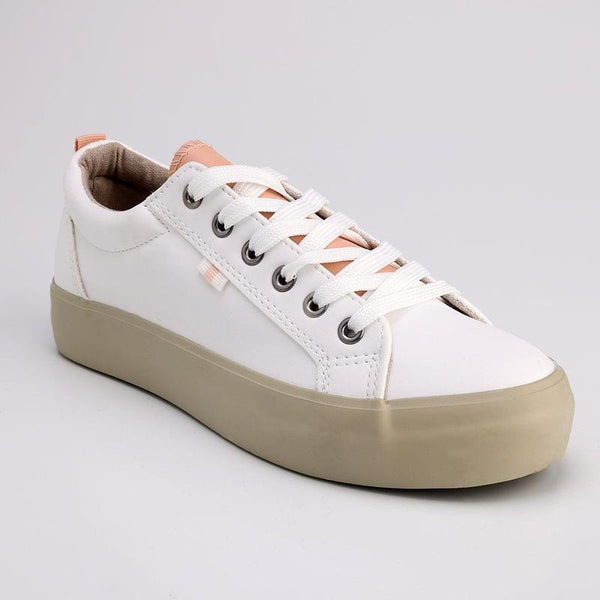 Soft Style by Hush Puppy Hessa Fashion Sneaker - White-Soft Style by Hush Puppies-Buy shoes online