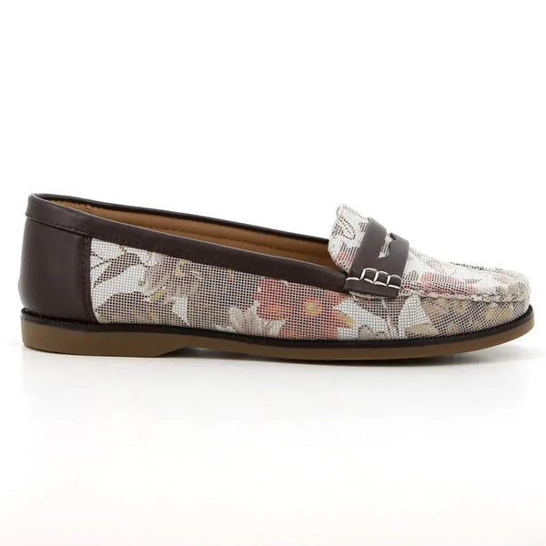 Soft style by Hush Puppies Jamala Floral Loafer - Natural Floral