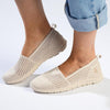 Soft style by Hush Puppies Nani Lurex Sneaker - Ivory-Soft Style by Hush Puppies-Buy shoes online