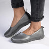 Soft style by Hush Puppies Natura Slip-On Sneaker - Pewter-Soft Style by Hush Puppies-Buy shoes online