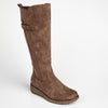 Soft style by Hush Puppies Osvalda Rider Boot - Dark Taupe-Soft Style by Hush Puppies-Buy shoes online