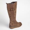 Soft style by Hush Puppies Osvalda Rider Boot - Dark Taupe-Soft Style by Hush Puppies-Buy shoes online