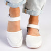 Soft style by Hush Puppies Shondra Flats- White-Soft Style by Hush Puppies-Buy shoes online