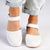 Soft style by Hush Puppies Shondra Flats- White-Soft Style by Hush Puppy-Buy shoes online