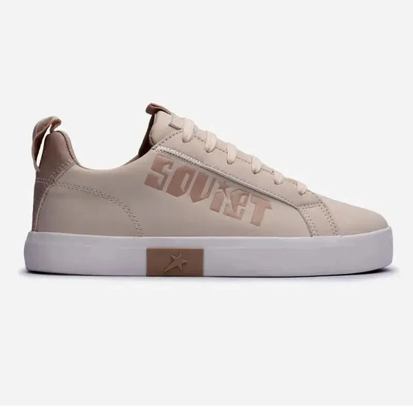 Soviet Hollywood Lace Up Sneaker - Cream Stone