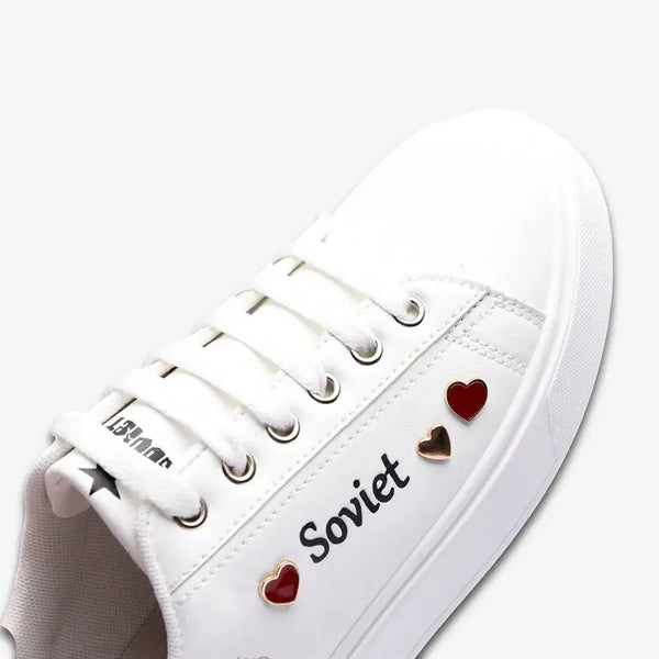 Soviet L Aria Casual Sneaker - White