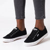 Soviet L Ayanda Canvas Sneaker - Black