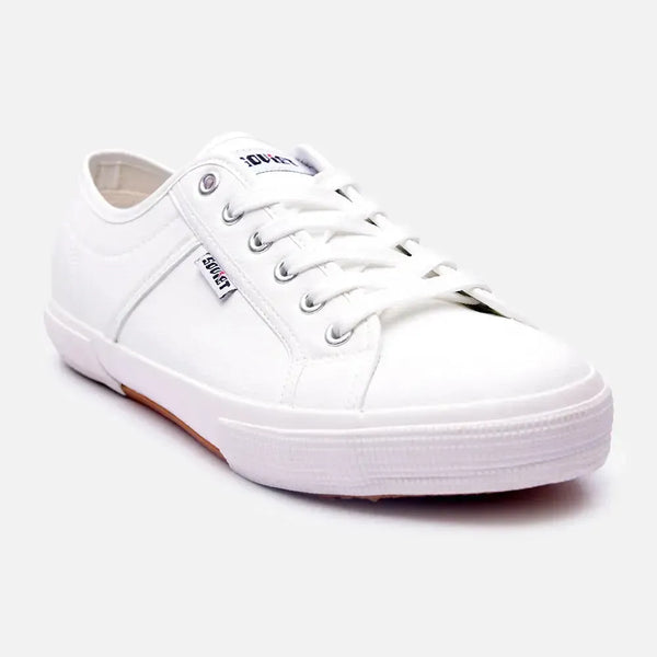 Soviet L Ayanda PU Sneaker - White