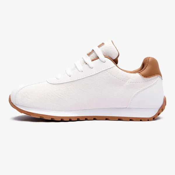 Soviet L Imogen Lace Up Sneaker - White and Brown