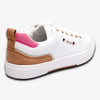 Soviet L Mahogany Casual Sneaker - White Pink