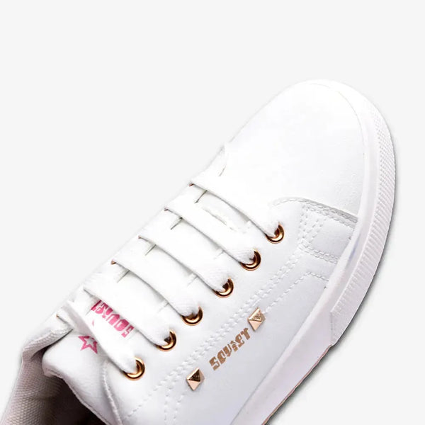 Soviet L Mahogany Casual Sneaker - White Pink