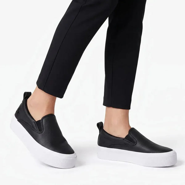 Soviet L Monroe Slip-On Platform Sneaker - Black