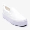 Soviet L Monroe Slip-On Platform Sneaker - White